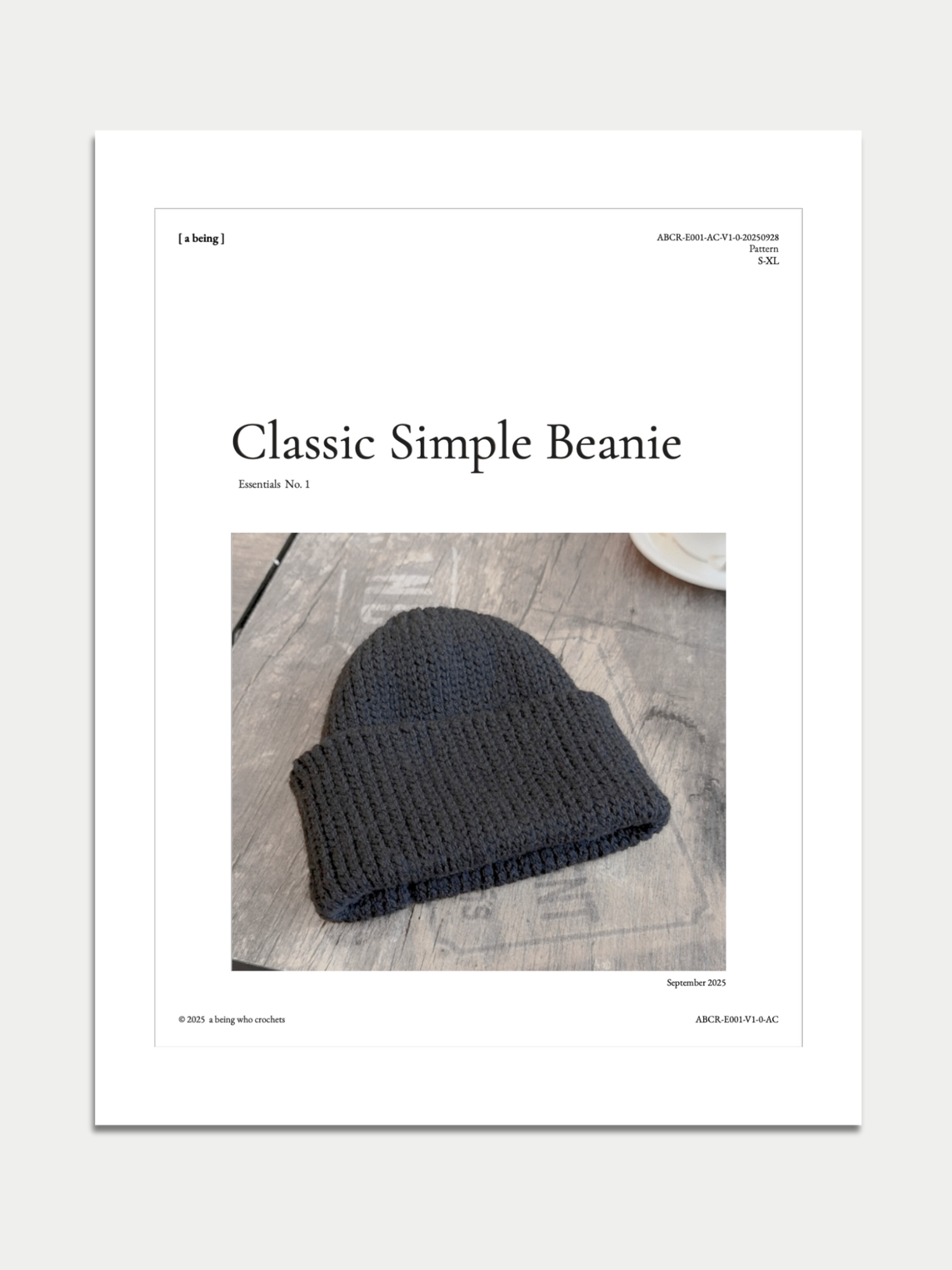 Classic Simple Beanie